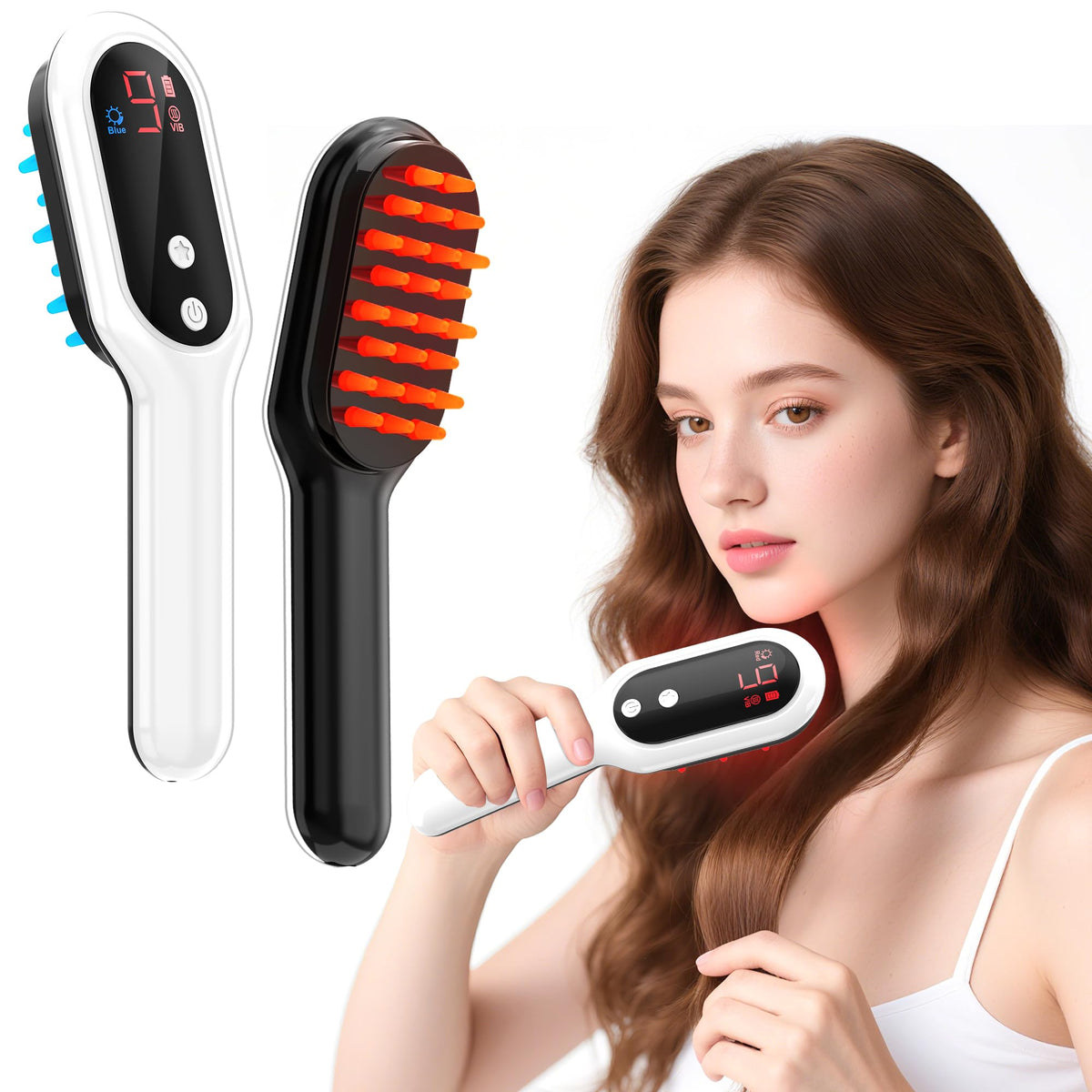 VerkTop Hair Care Comb 3-in-1 close-up for healthier hair