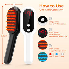 VerkTop Hair Care Comb portable design for on-the-go care
