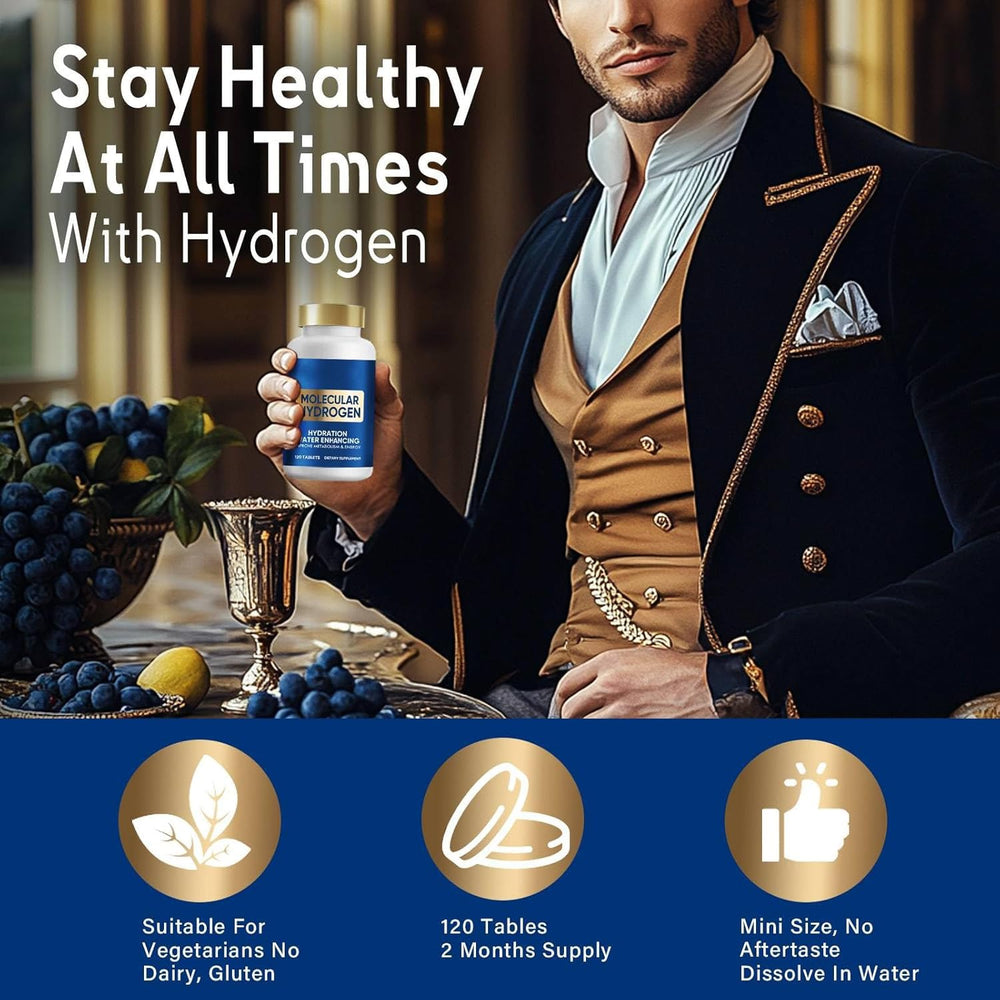 Veryherbs tablets dissolving in water showing effortless hydration.