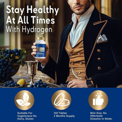 Veryherbs tablets dissolving in water showing effortless hydration.