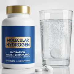Veryherbs Hydrogen Water Tablets packaging front for quick hydration awareness.