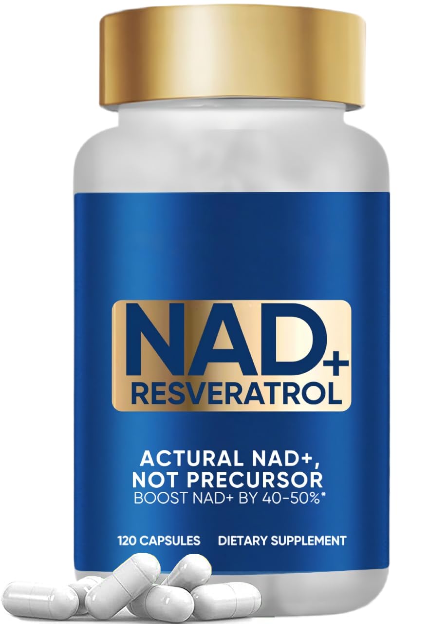 VeryHerbs NADH+ bottle front, 60-day supply for daily vitality