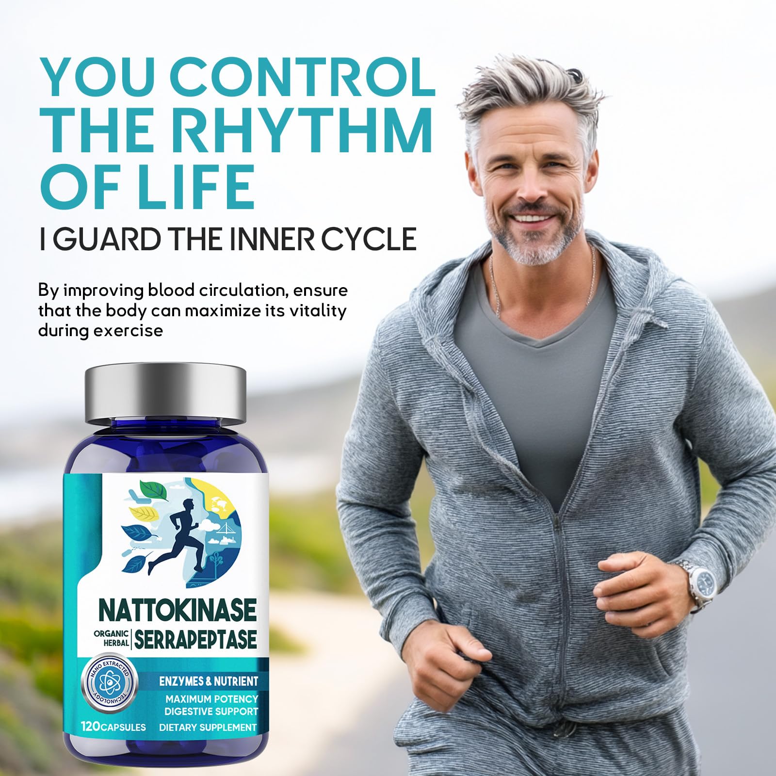 Veryherbs immune support concept highlighting systemic enzyme benefits