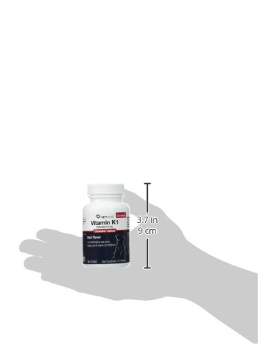 Vet One Vitamin K1 chewables tablets with beef flavor for dogs and cats