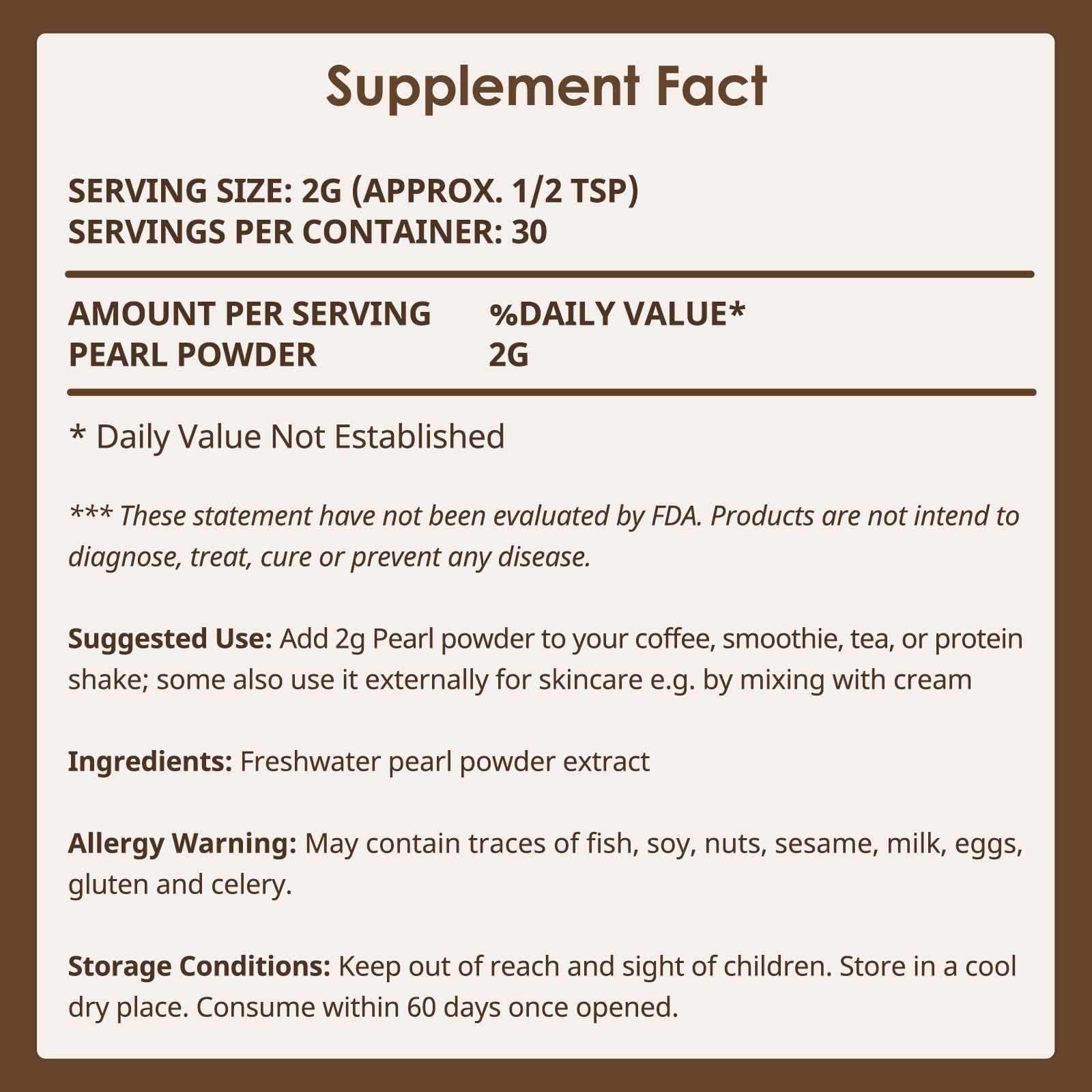 Vetrue Pearl Powder added to a smoothie for a versatile daily routine