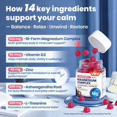 Vitamin D3 and Zinc components highlighted for daily wellness