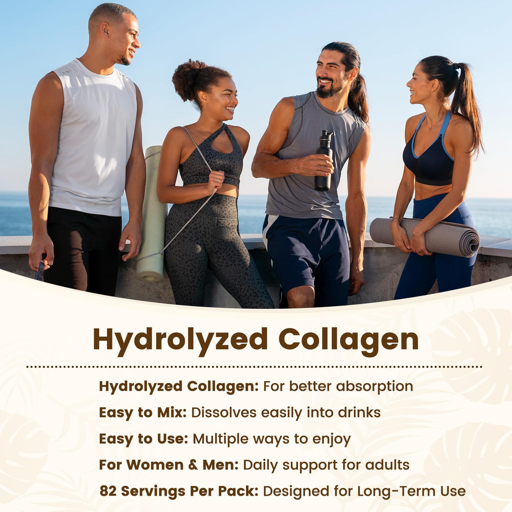 VEV Multi Collagen blended into smoothie for quick nutrition.