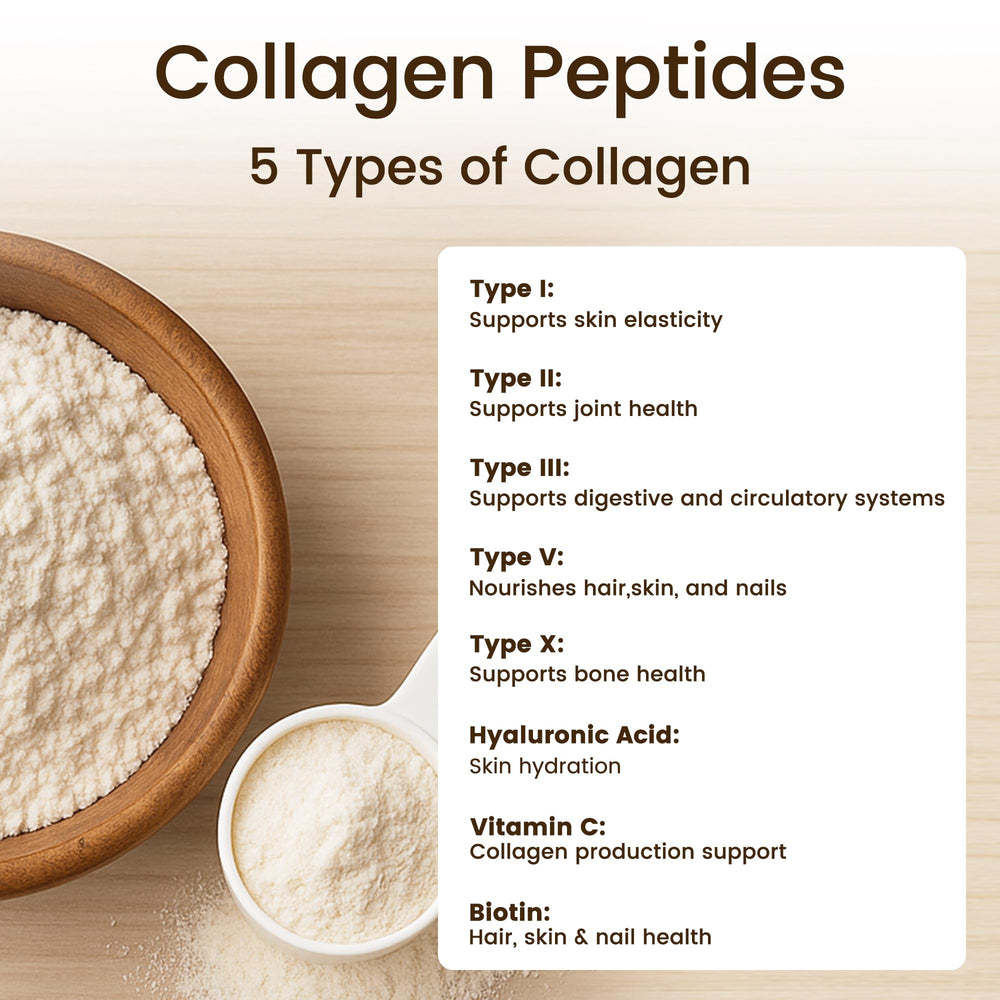 VEV unflavored collagen powder dissolves cleanly in coffee or smoothies.