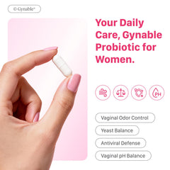 Vevoec Gynable enteric capsule packaging preserves probiotic potency