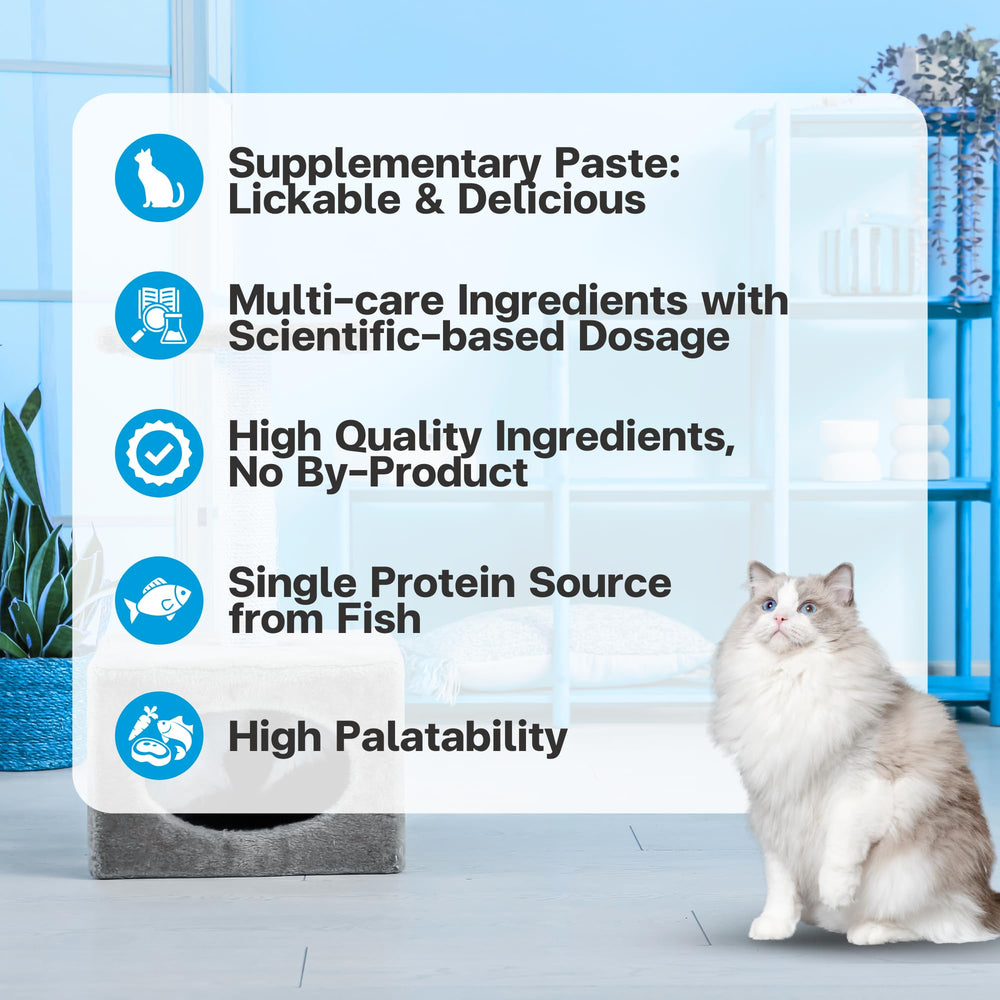 VFCARE Lysine cats 30 sachets pack ready for vet-recommended daily routine.