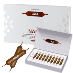 Vffiek NAD bottle front shows premium packaging for daily energy support.