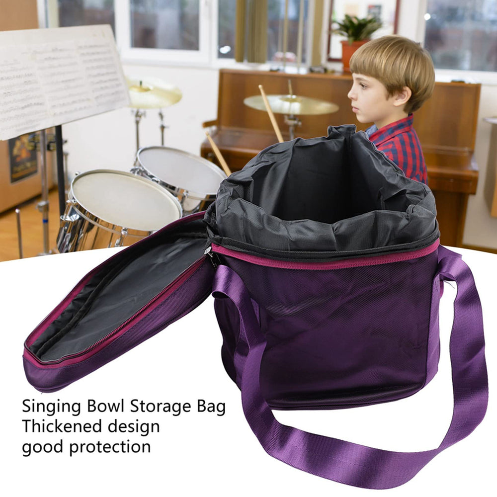 VGEBY crystal bowl storage bag thickened design adds cushioning during travel.
