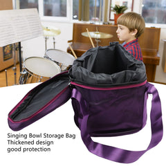 VGEBY crystal bowl storage bag thickened design adds cushioning during travel.