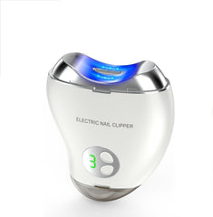 VGVR Electric Nail Clipper with LED light for precise nighttime trimming