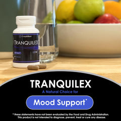 Tranquilex packaging box and label for easy shopping