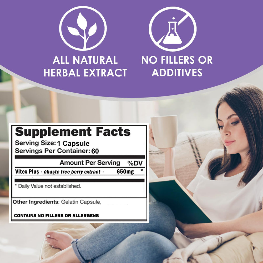 VH Nutrition VITEX+ dosage scoop with serving size clearly shown.
