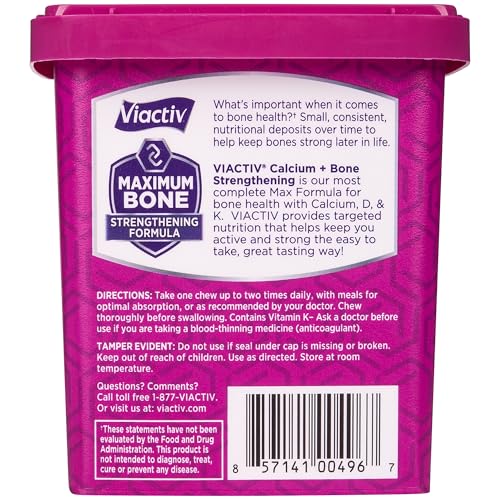 Viactiv individually wrapped chews ready for on-the-go snacking
