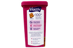 Viactiv Max soft chews close-up texture, chewy caramel for daily bone support.