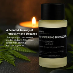 Vibeful Whispering Blossoms ingredient-closeup featuring white peach notes