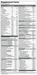 Vibrant Health Maximum Vibrance tub label highlights vegan protein and 120+ ingredients