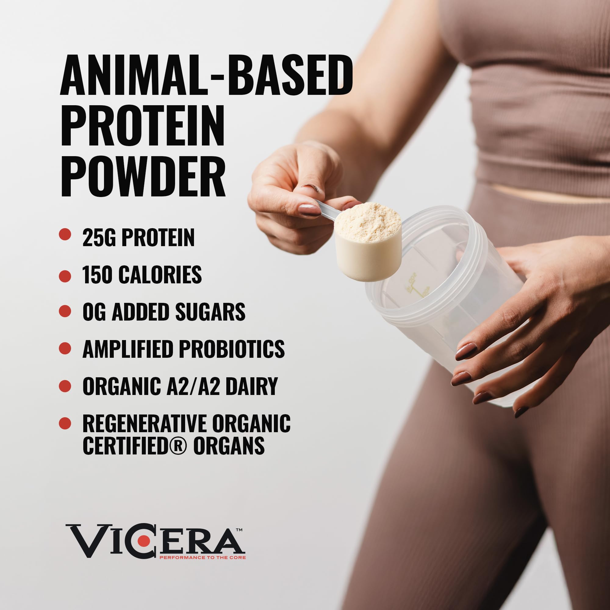 VICERA A2 Bacillus subtilis AB22 probiotic detail on label