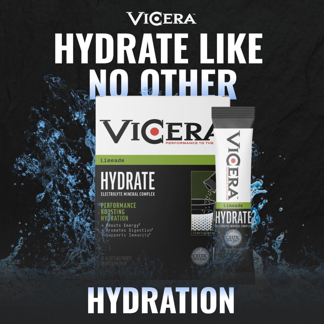 VICERA lime flavor aroma and bright citrus notes in a ready-to-make drink.