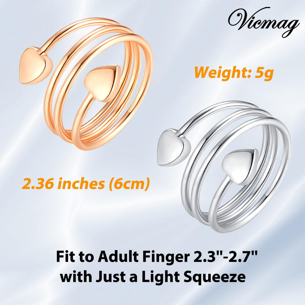 Vicmag anillo cobre magnético con acabado protector, resistente a la oxidación