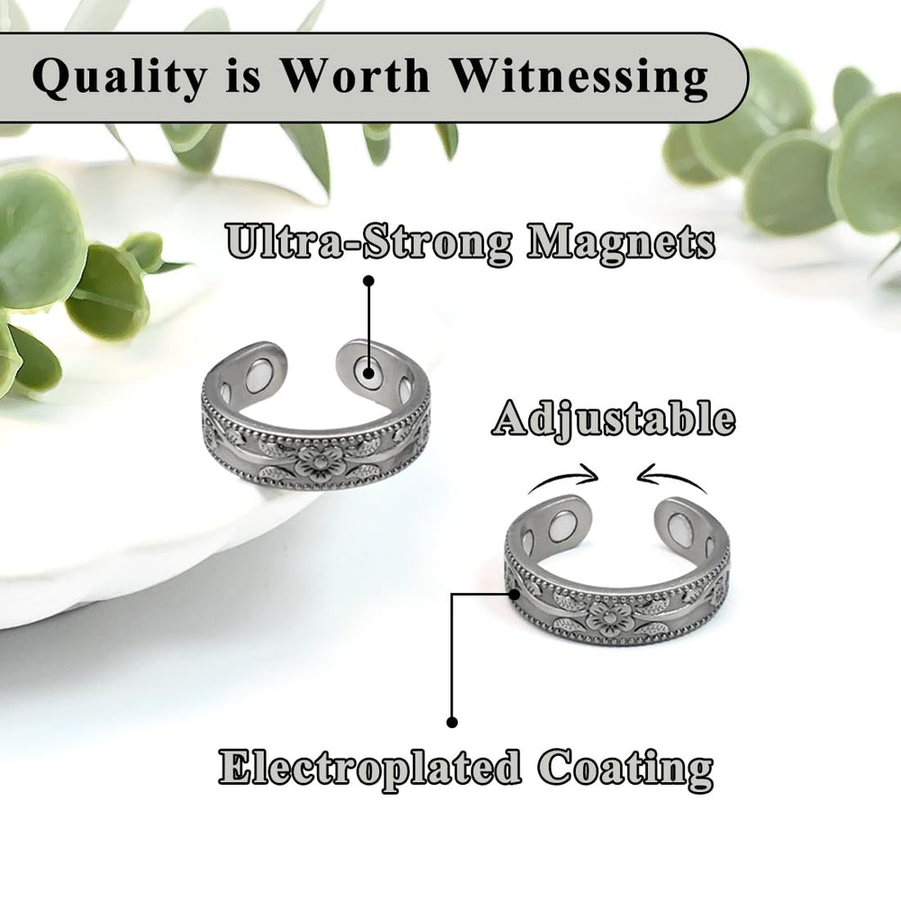 Vicmag copper magnetic ring open-end adjustable design for comfort