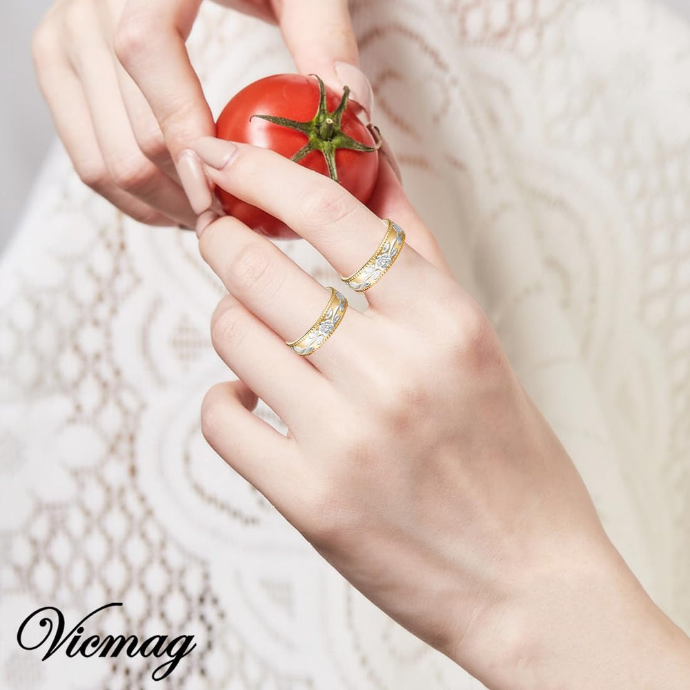 Vicmag Copper Magnetic Ring comfortable all-day wear for work or leisure.