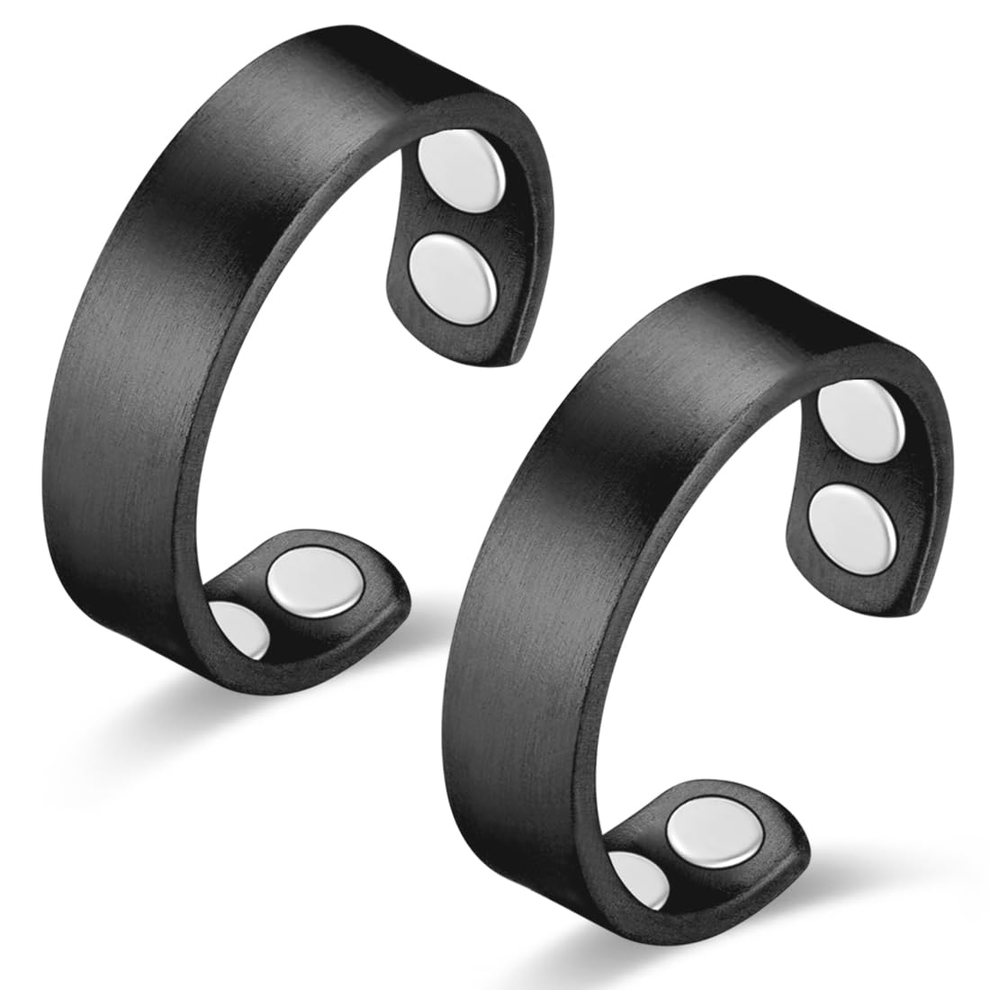 Vicmag copper magnetic rings packaging box for gifting and display.