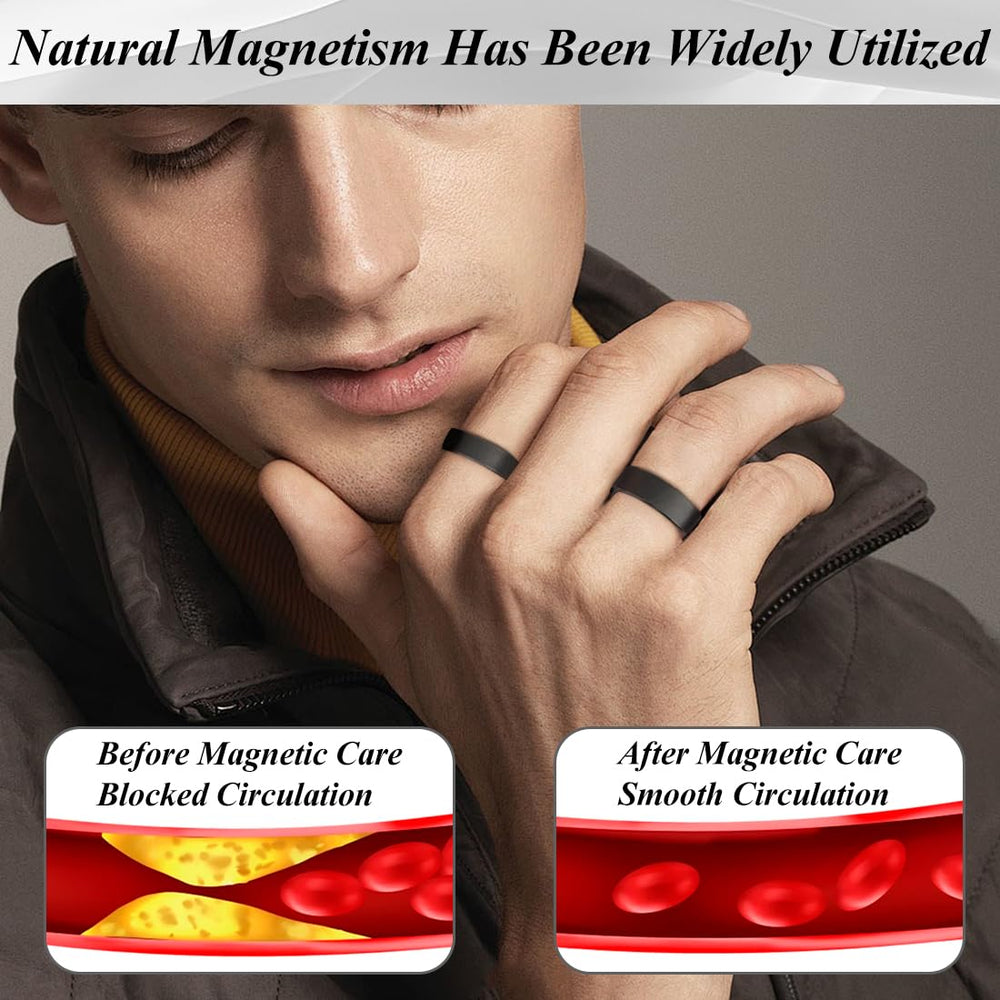 Polished Vicmag copper magnetic rings surface highlights craftsmanship.