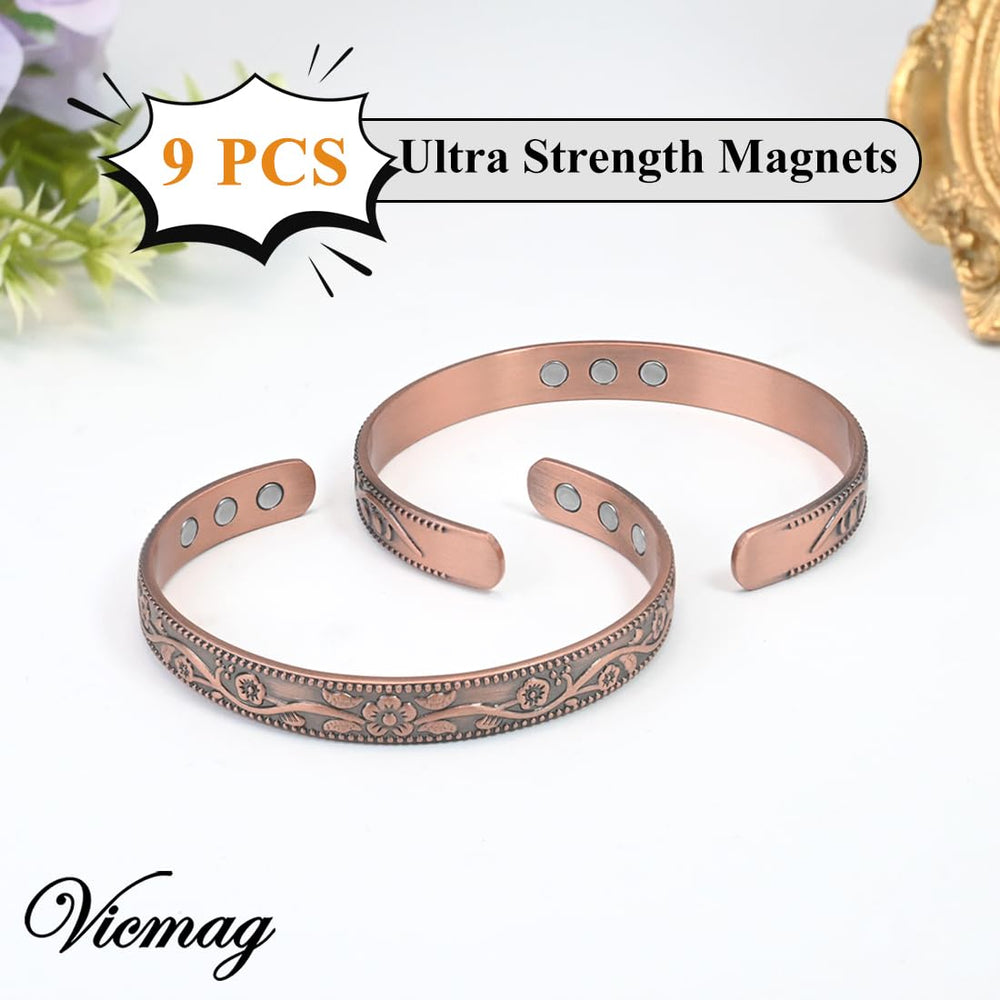 Vicmag daily wear copper jewelry adds subtle style