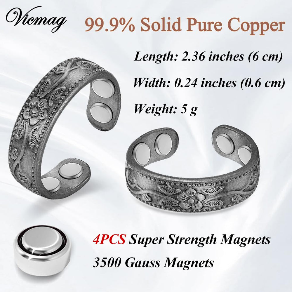 Vicmag copper fashion accessory adds timeless elegance to modern looks.