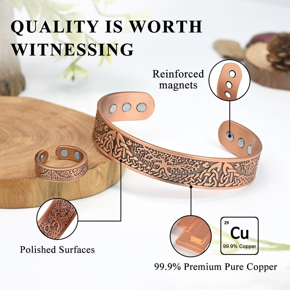 Vicmag hypoallergenic lead and nickel free construction for sensitive skin