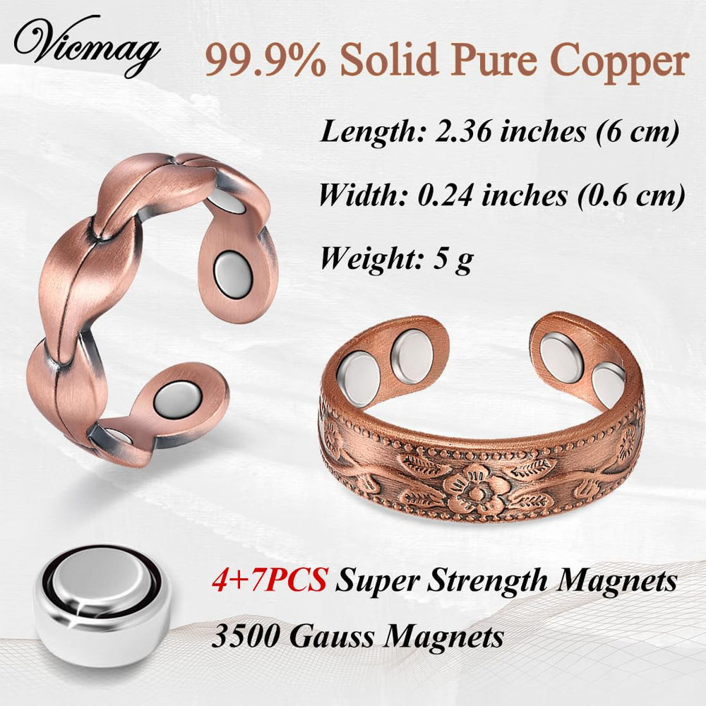 Vicmag premium copper construction showcases durability and timeless appeal