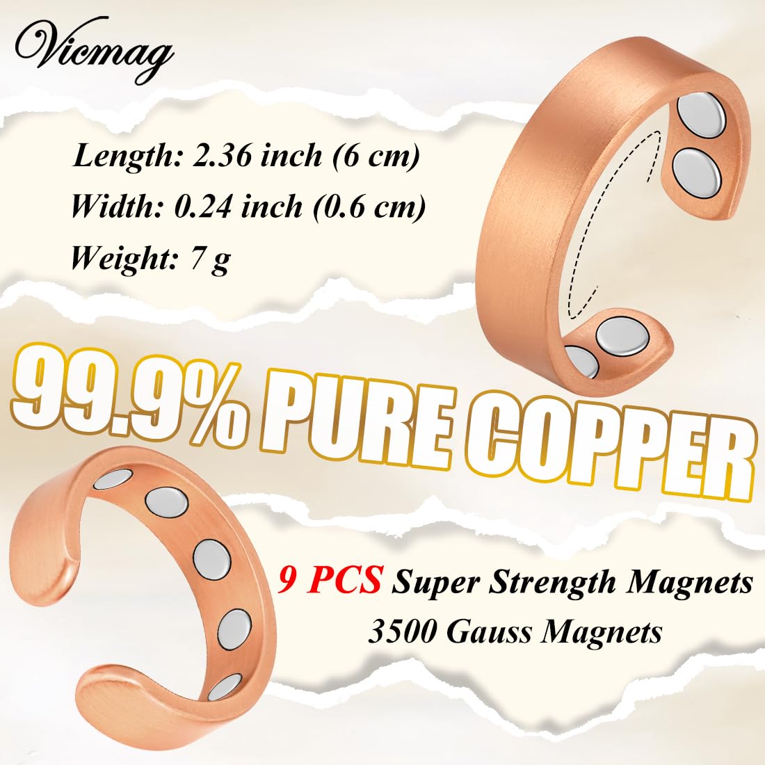 Vicmag two-pack versatile option for stacking or sharing.