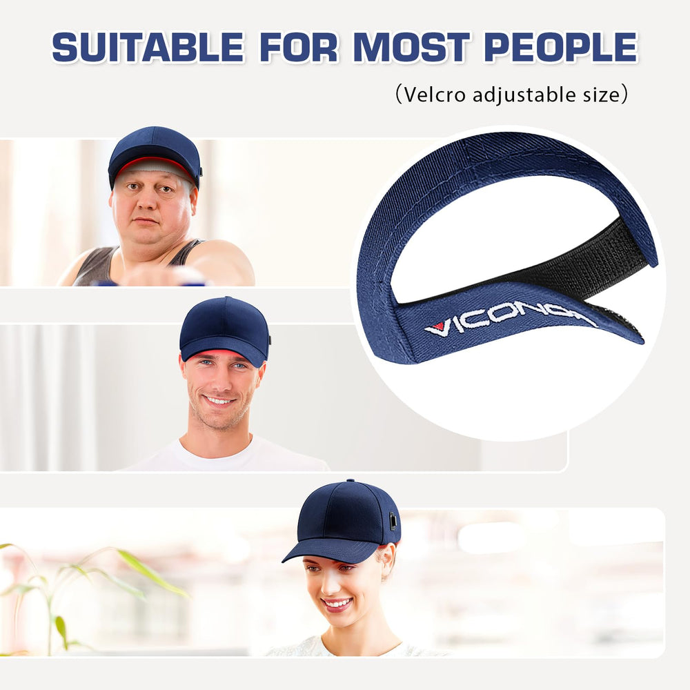 Viconor daily-use laser cap integrates easily into routines.