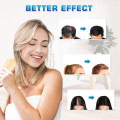 Viconor Laser Hair Growth Cap worn side view supports daily routine for potential hair health.