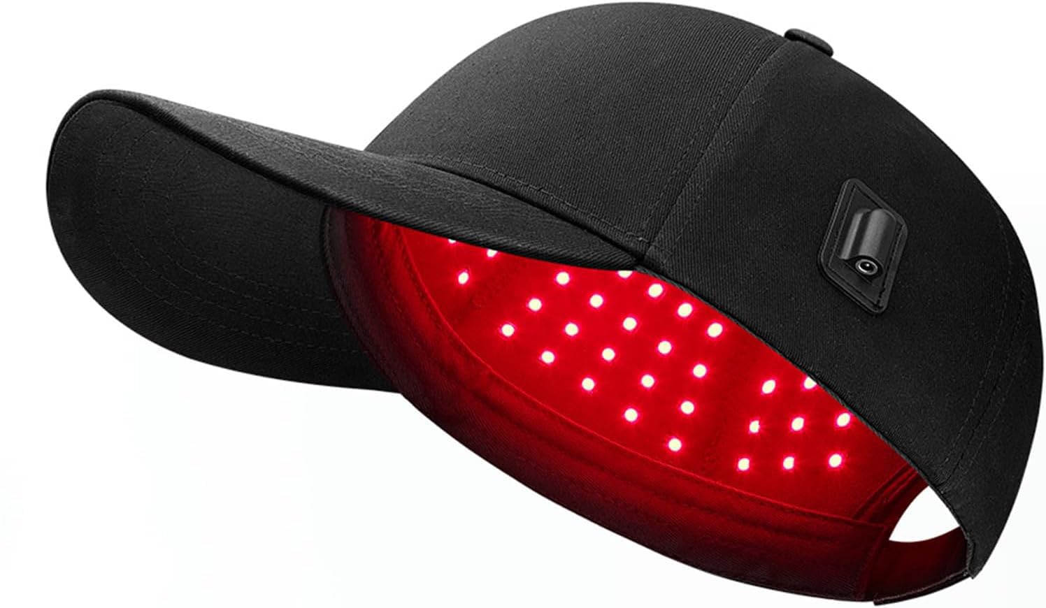 Viconor Laser Hair Growth Cap top view reveals ergonomic shape.