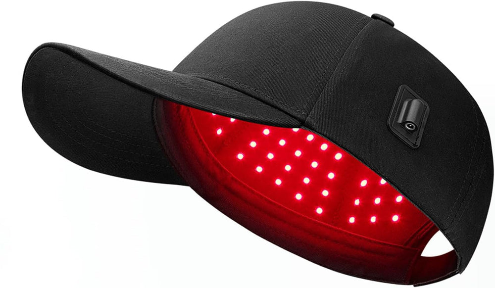 Viconor Laser Hair Growth Cap top view reveals ergonomic shape.