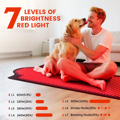 Viconor remote control with seven brightness levels and timer options.