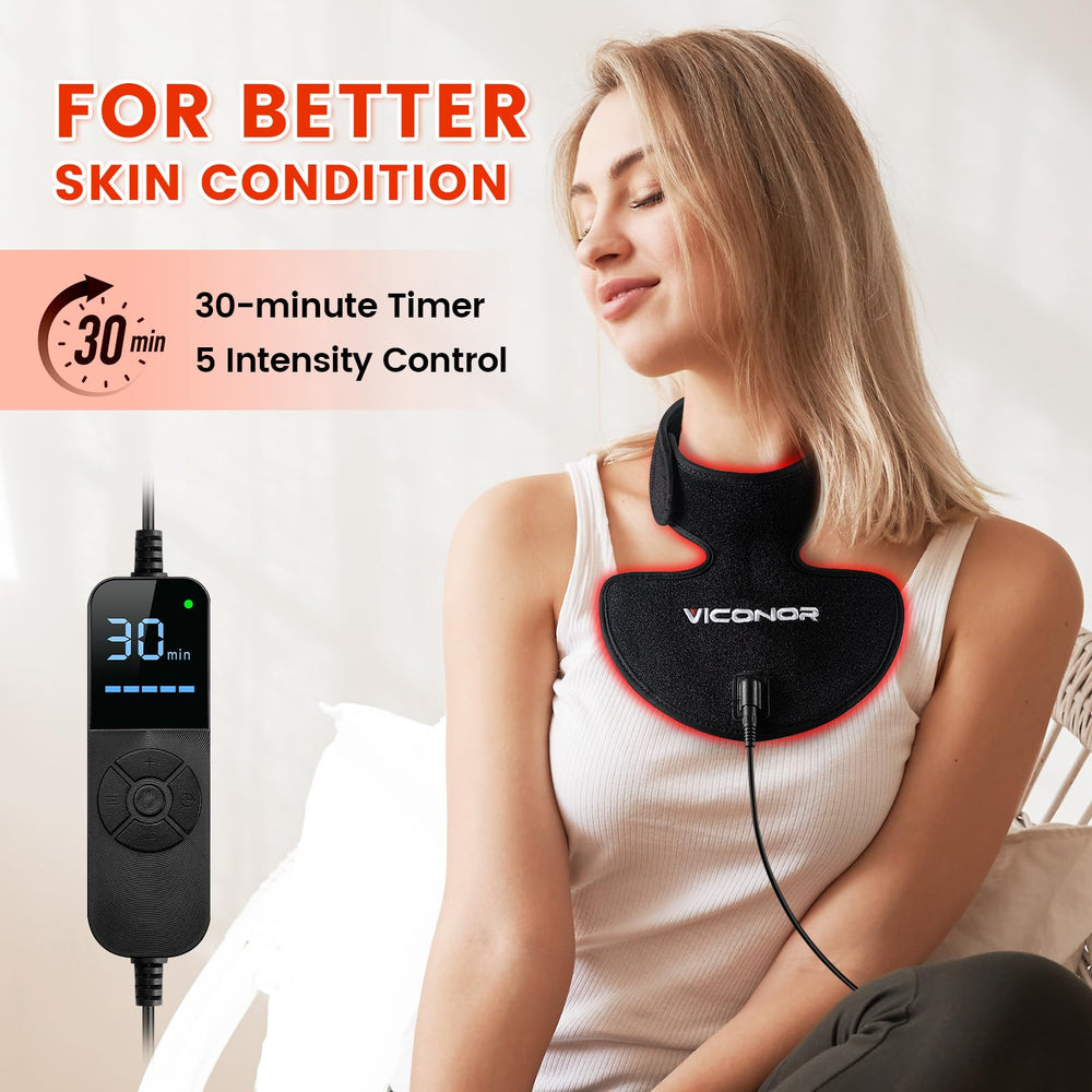 Viconor smart timer and brightness control for personalized sessions