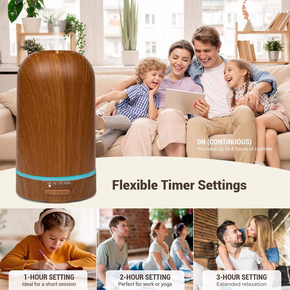 Victoria Aroma 100ml water tank for targeted humidification without excess.
