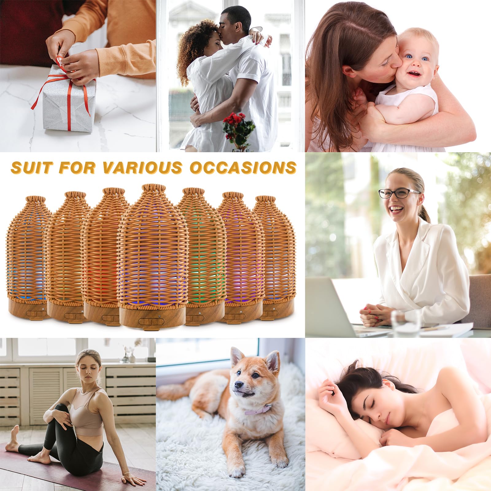 Victoria Aroma diffuser suited for home and office environments.