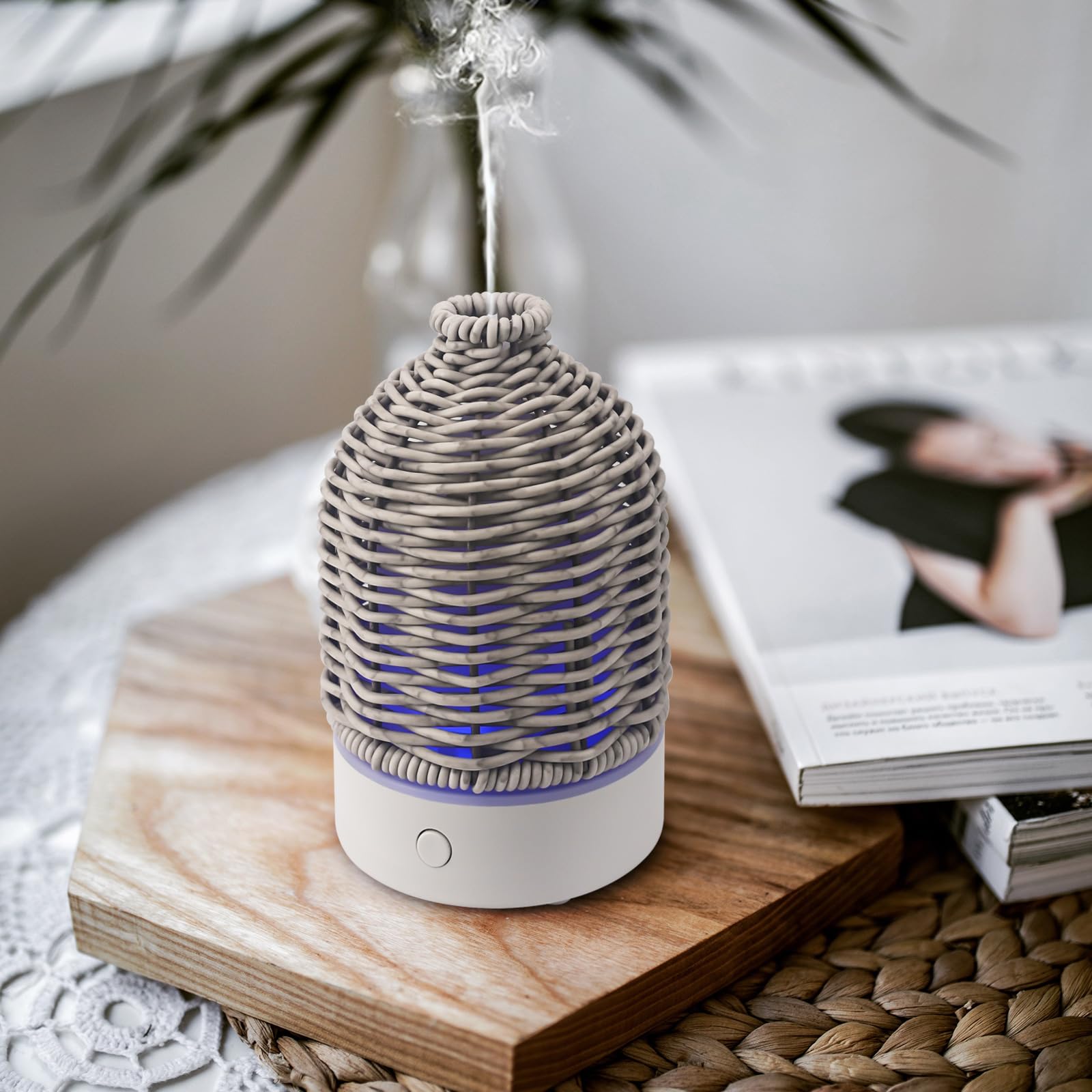 Victoria Aroma diffuser operates quietly for focus and work