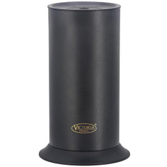 Victoria Aroma waterless diffuser front view in matte black; delivers continuous scent for large rooms.