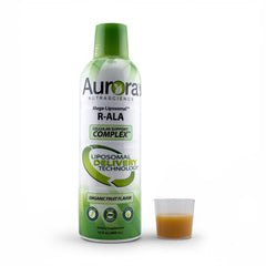 Vida Lifescience Aurora bottle front for daily wellness support.