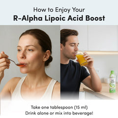 Vida Lifescience Aurora liquid dosage suggests easy mix with water or juice.