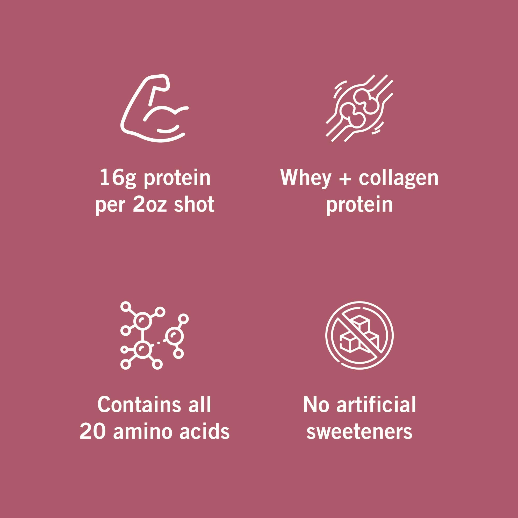 Vidafuel ingredient panel shows collagen and whey blend for complete amino acids.