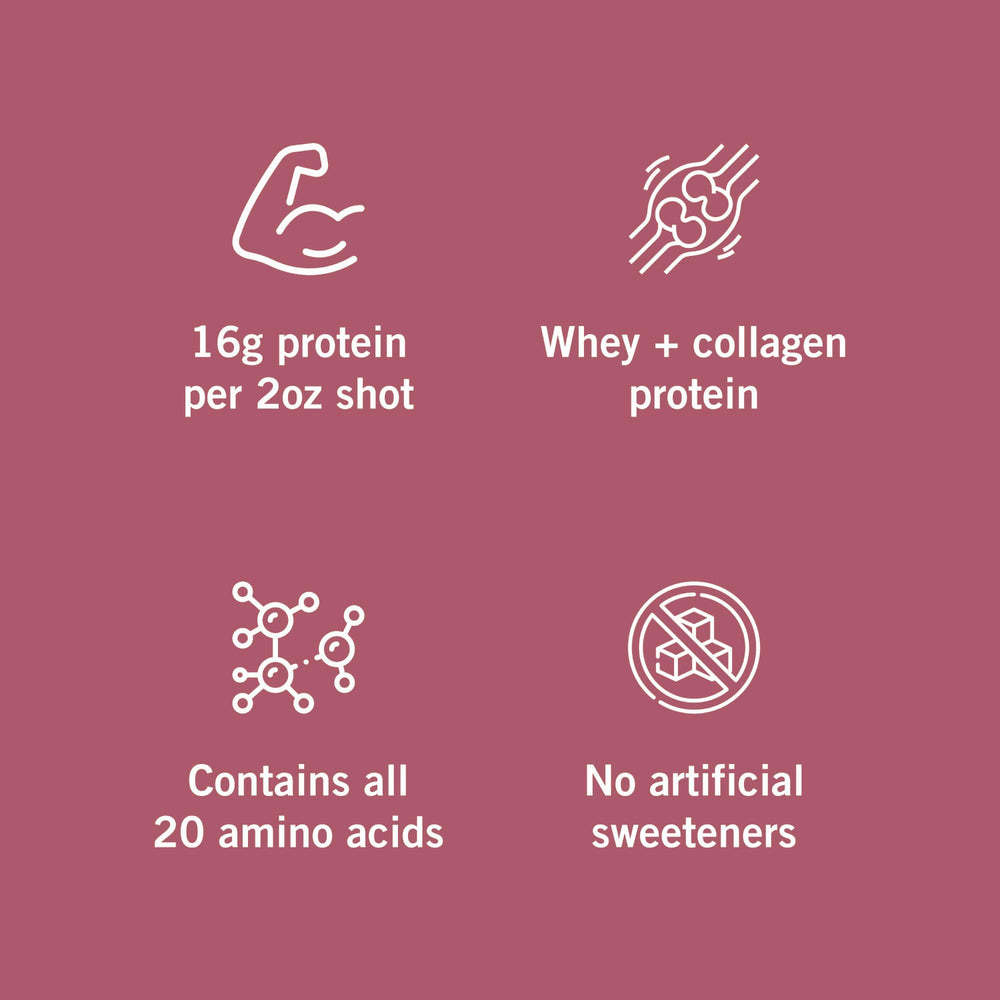 Vidafuel ingredient panel shows collagen and whey blend for complete amino acids.